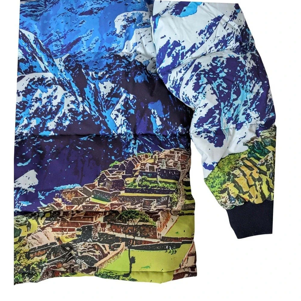 Paper Planes Puffer Coat Men‎ 2X Oversized Streetwear Skater